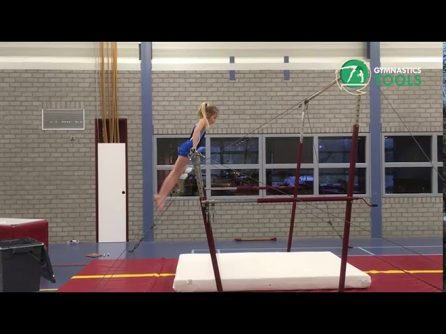 Squad On Jump To High Bar Drills & Excersises | Uneven Bars | Gymnastics